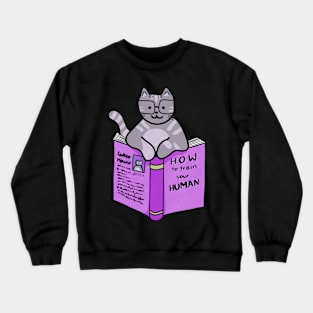 Cat author Crewneck Sweatshirt